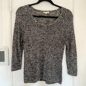 Eileen Fisher Tweed Sweater